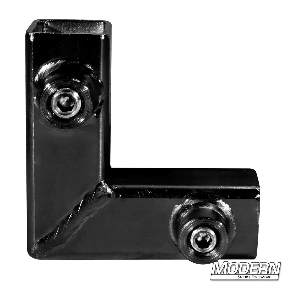 Corner For 3/4-Inch Square Tube - Black Zinc