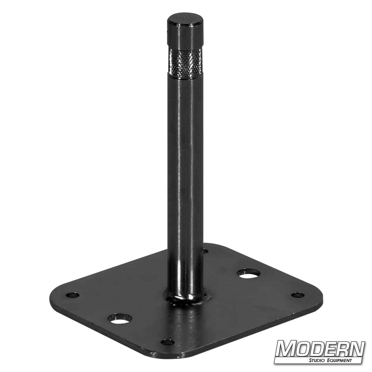 6-Inch Baby Nail On Plate - Black Zinc