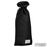 Black storage bag for Black Artificial 1/4 Stop Silk by Modern Studio Equipment for film grip and rigging.