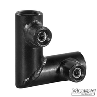 Corner For 5/8-Inch - Black Zinc