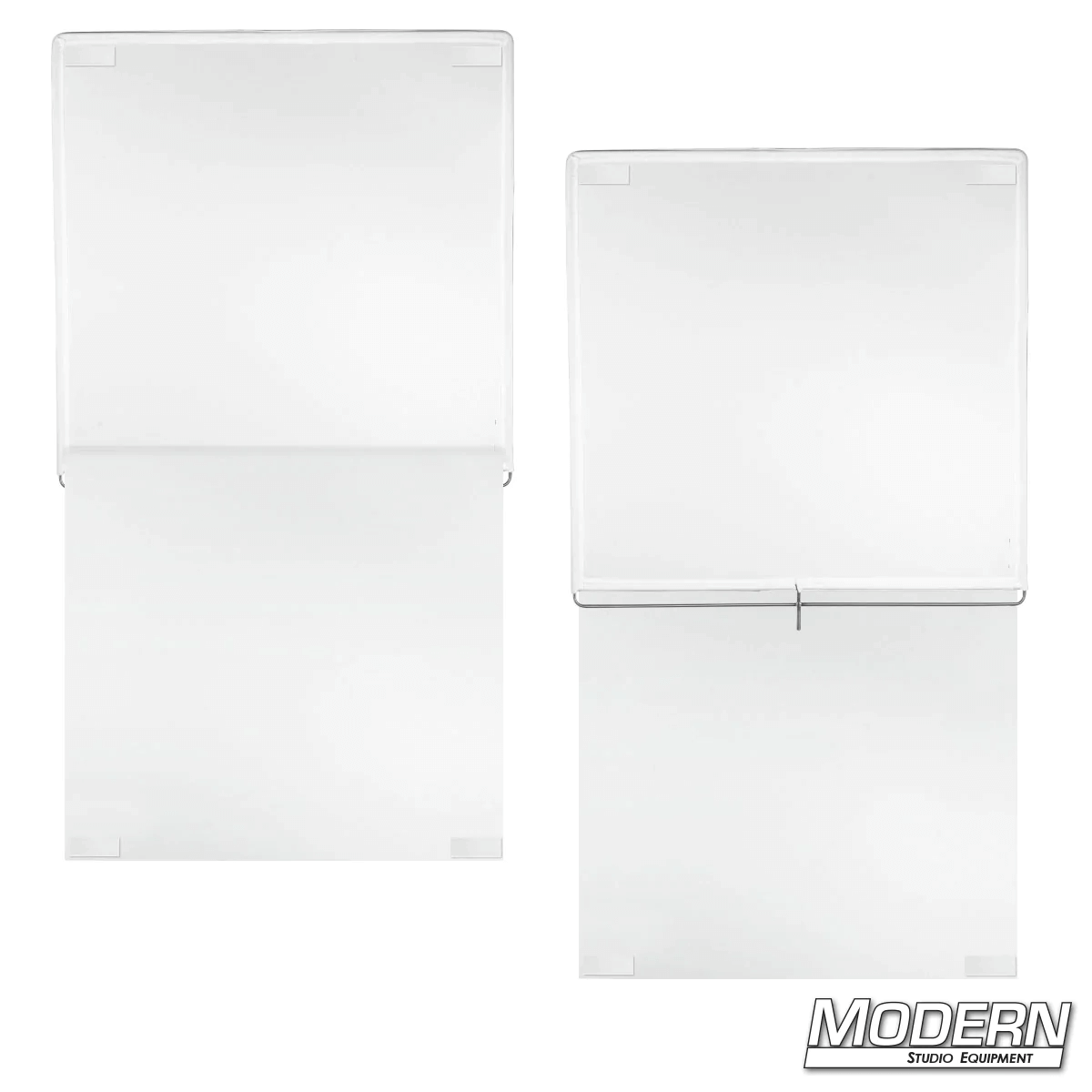 40" x 40" Magic Cloth® Floppy with stainless steel frame, opens to 40" x 80" for film grip and rigging applications