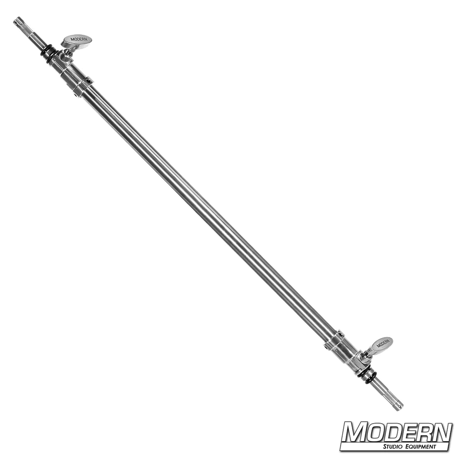 33-1/2-inch 2-way telescoping baby arm for film grip and rigging, extends to 56 inches, Modern Studio Equipment.