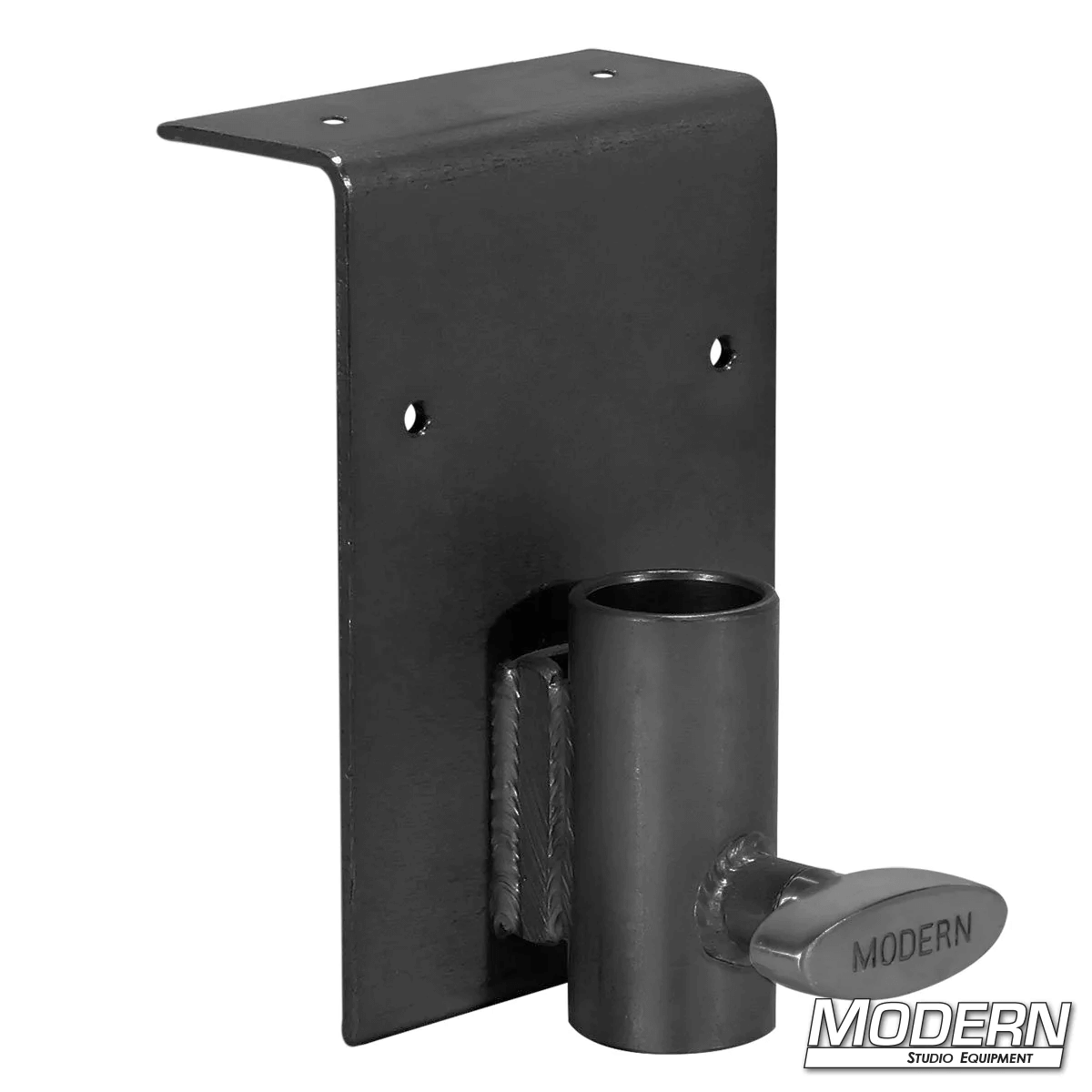 Set Wall Bracket Nail On Plate - Black Zinc