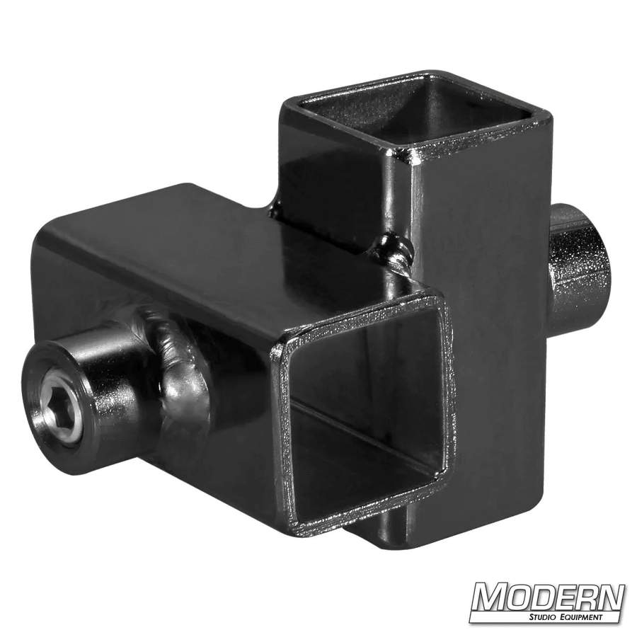 Cross For 3/4-Inch Square Tube - Black Zinc