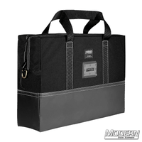 Black 18" x 24" flag bag for film grip and rigging equipment by Modern Studio Equipment.