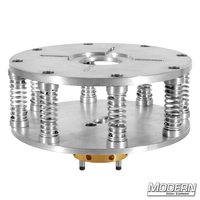 Mitchell mount with 8 high strength springs for film rigging, made from 6061 aluminum.