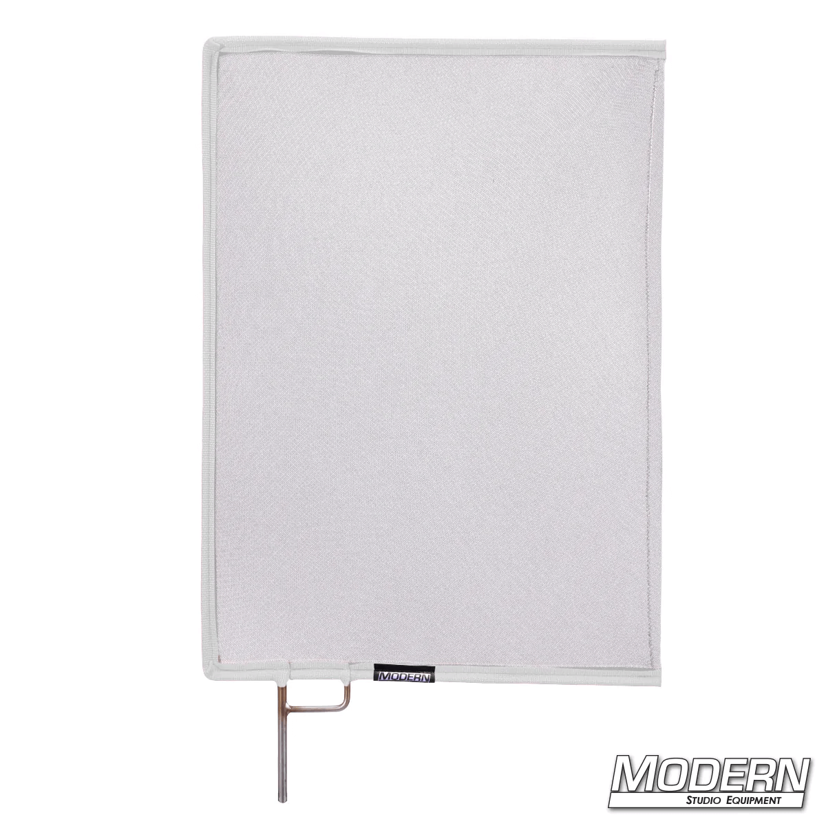 White Double Scrim with stainless steel frame for film grip rigging, 1-stop material to reduce lighting and maintain color temperature and pattern.