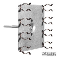 Quad Fluorescent T12 Lamp Holder With 5/8-Inch Pin