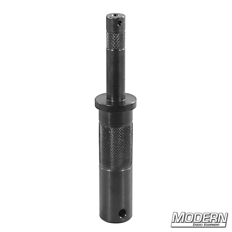 Steel Stand Adapter (1-1/8-Inch To 5/8-Inch) - Black Zinc