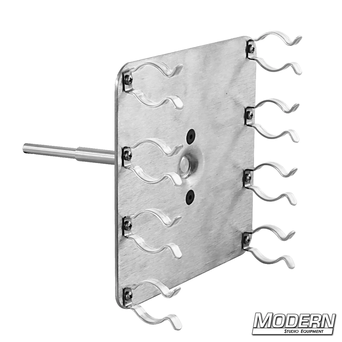 Quad Fluorescent T12 Lamp Holder With 5/8-Inch Pin And Rubber Clips