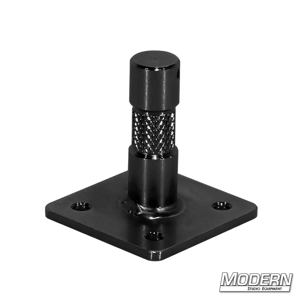 2-Inch Baby Nail On Plate - Black Zinc