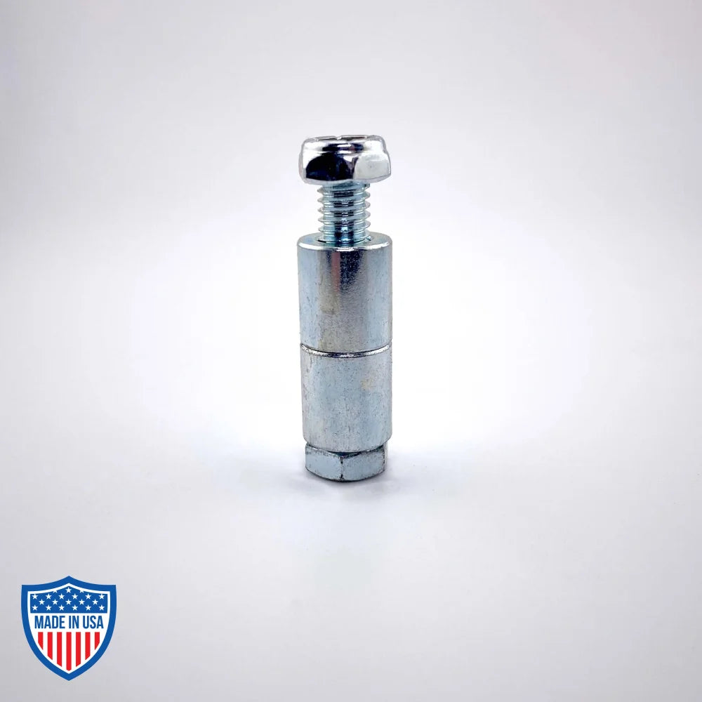 Curtain Track End Stop for film rigging and grip preventing backdrops from falling off track ends.