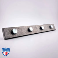 Curtain track splice for 140 or 300 series with hardware, ideal for film grip rigging