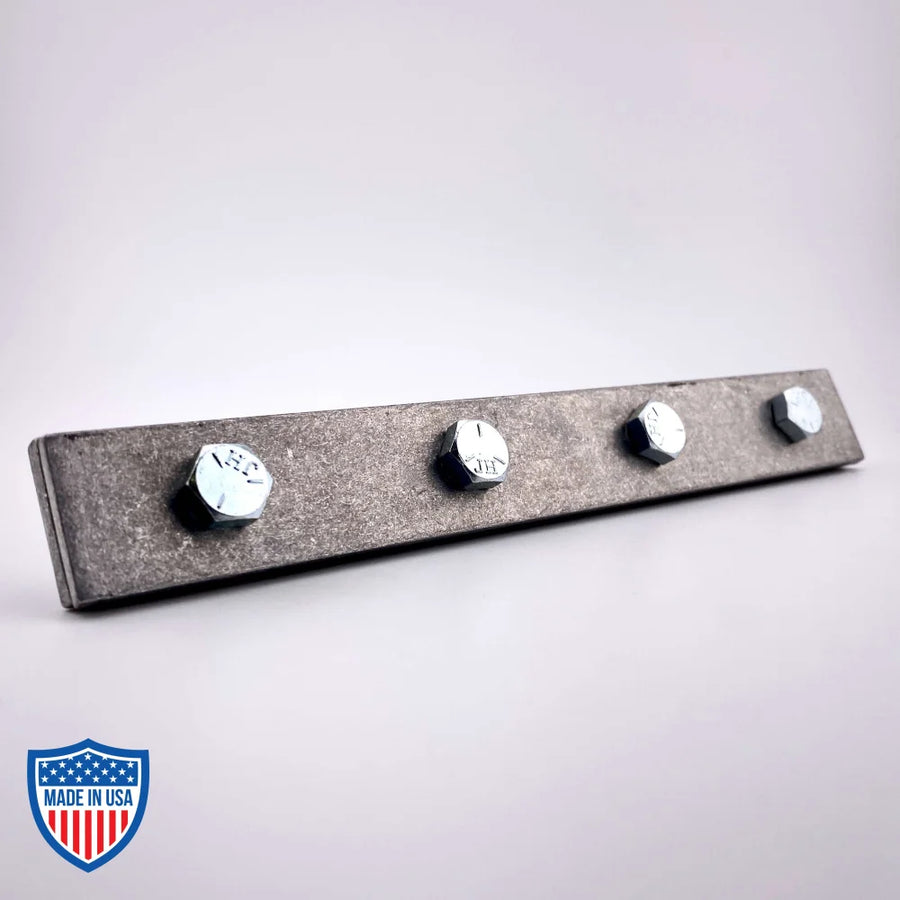 Curtain track splice for 140 or 300 series with hardware, ideal for film grip rigging