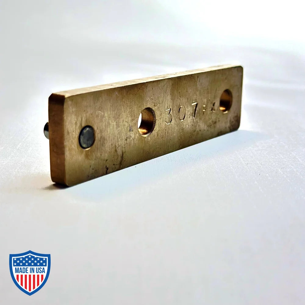 H&H Curtain Track Splice Drill Template