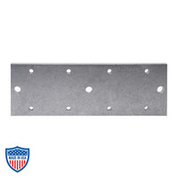 Spacer Plate for Track Hangers & Gridlocks for film grip and rigging, featuring multiple holes for chain or threaded rod attachment.