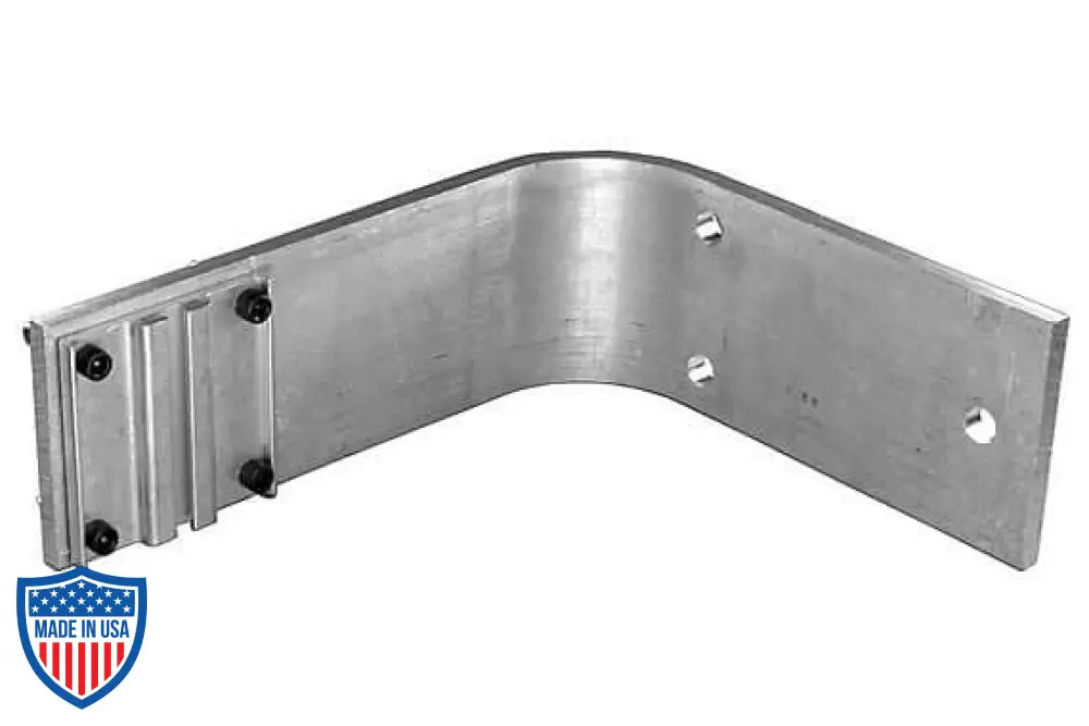 M140 Wall Mount Bracket for film grip rigging, 6061T-6 aluminum, includes two 9/16" wall mounting holes and four 3/8" bolt holes, 50 lbs WLL