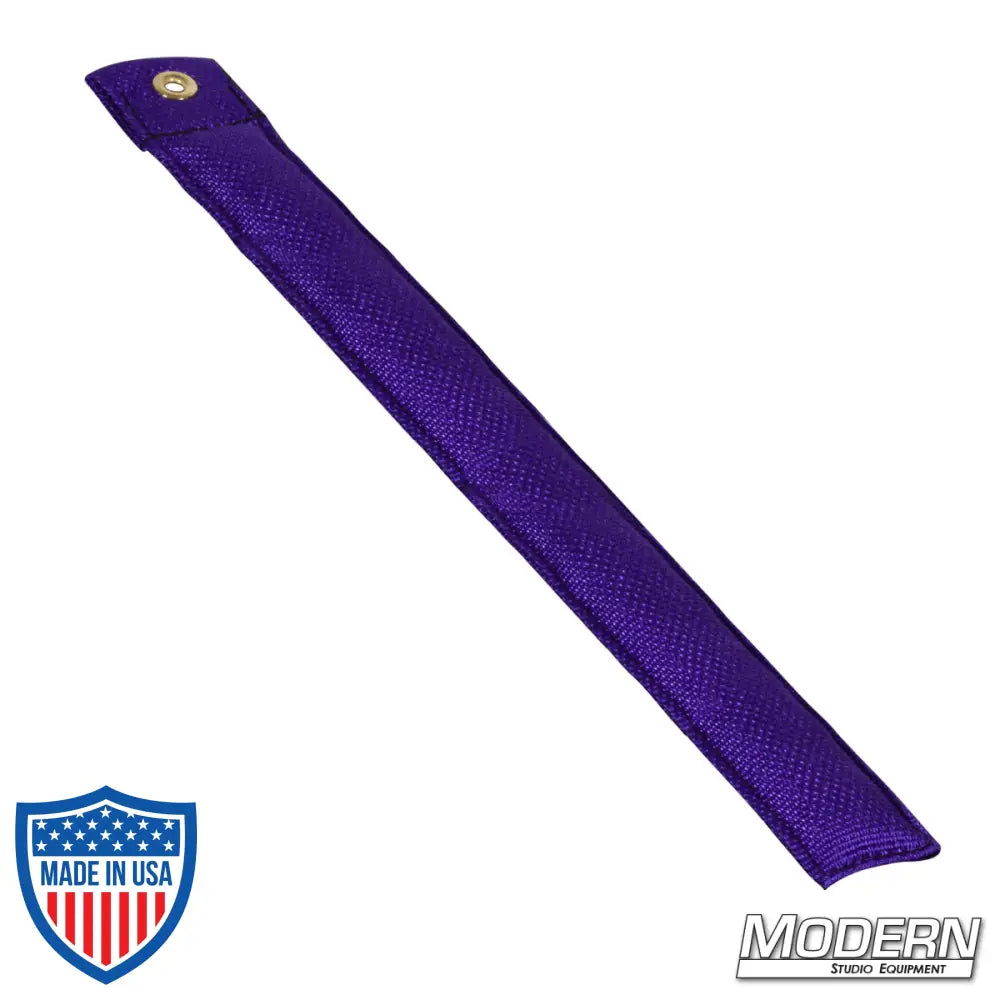 Modern 12-inch durable Cordura film marker in purple for grip and rigging use.