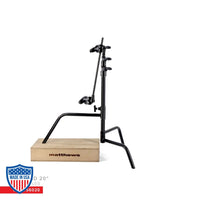 Matthews 20’’ C-Stand With Sliding Leg Base Grip Head & Arm Black