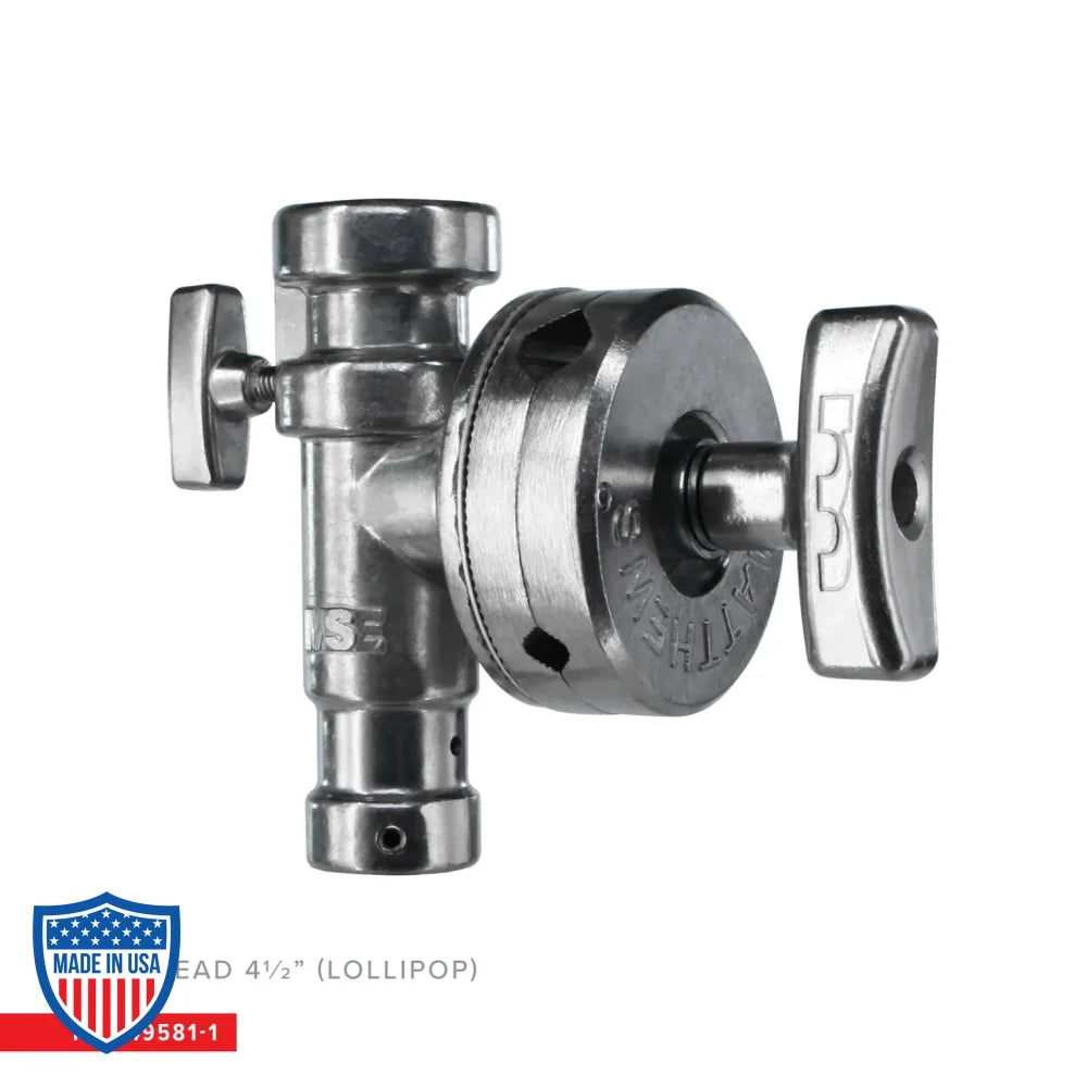 Matthews 4.5’’ Junior Lollipop Grip Head Silver