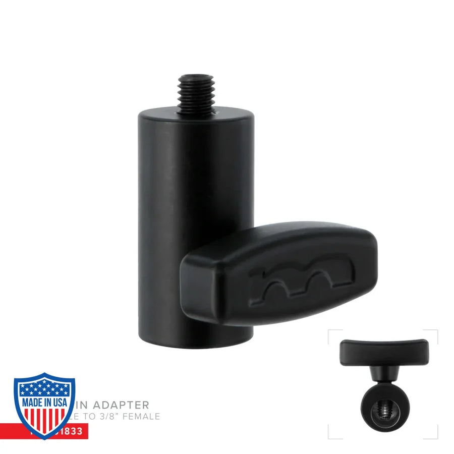 Matthews Baby Pin Receiver W/ 3/8’’-16 Male Thread