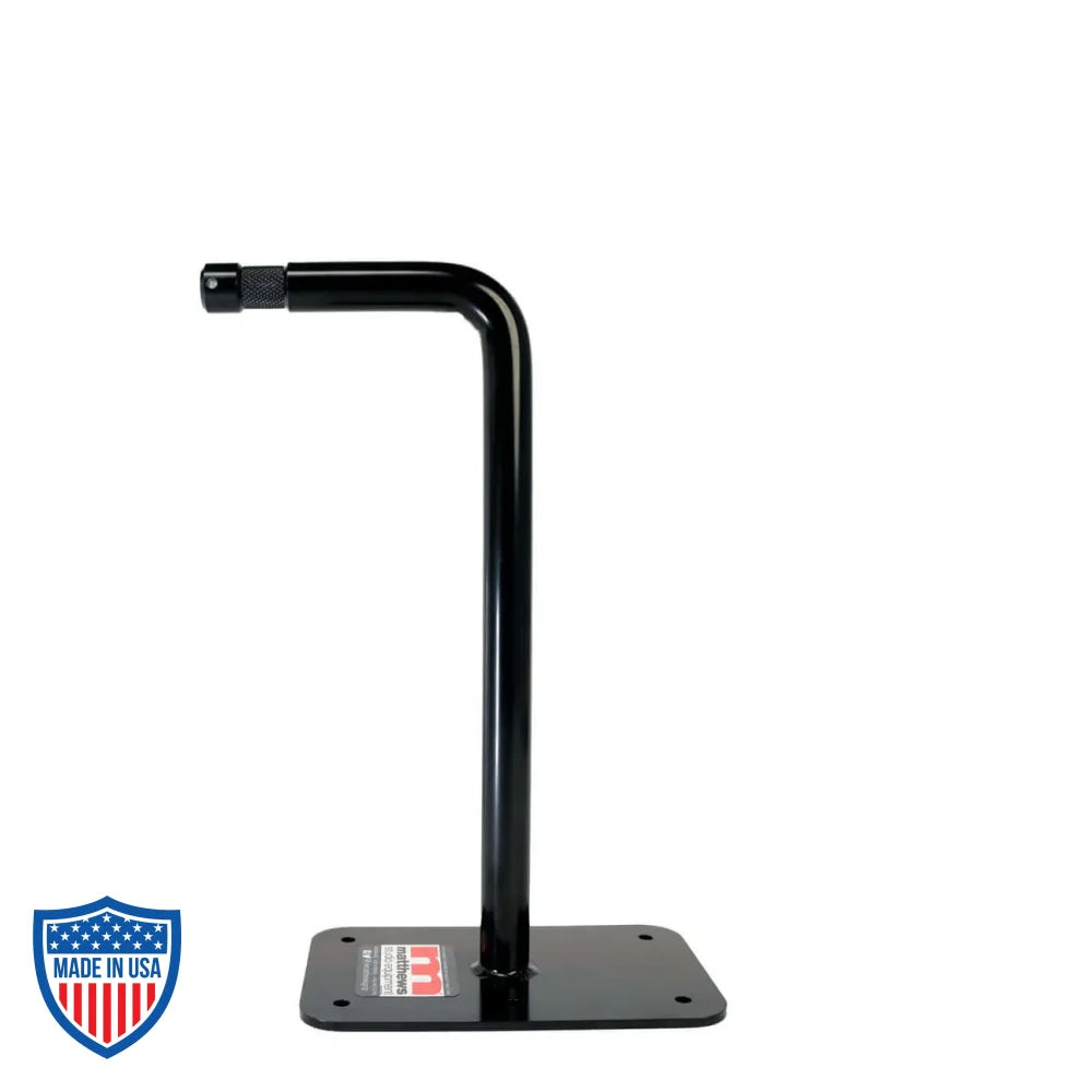 Matthews Black Hyper-Chrome Right Angle Baby Plate