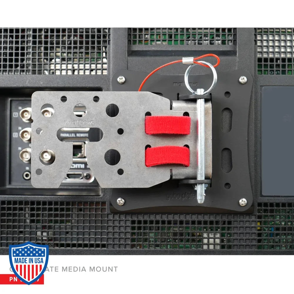 Matthews Gobo Plate Media Mount