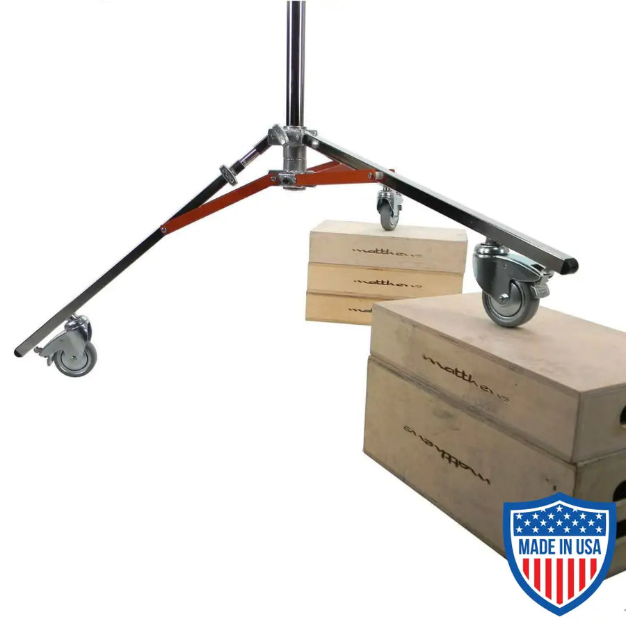 Matthews Hi-Hi Overhead Roller Stand With Rocky Mountain Leg