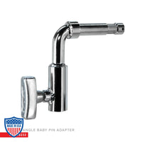 Matthews Right Angle Baby Pin Adapter