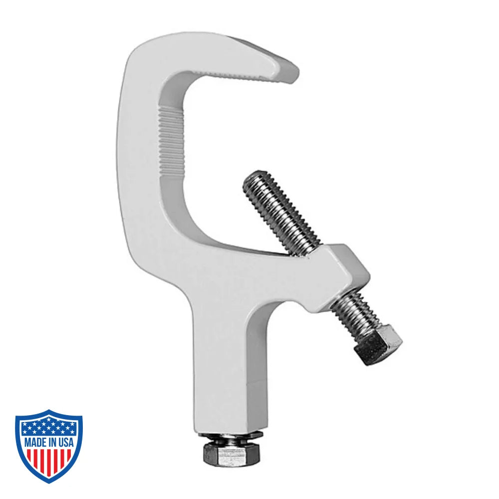 Mega-Clamp theatrical lighting c clamp made from high tensile aircraft grade extruded aluminum for film grip and rigging