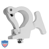 Mega-Claw truss clamp for hanging intelligent lighting fixtures in film and rigging setups