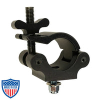 Mega-Coupler with solid wing nut tabs and grade 8 Hex Head Cap Screw for secure rigging in film industry grip setups.