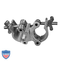 Mega-Swivel Coupler-XL for film grip rigging, strong design, versatile, 1100 lb load limit, easy assembly, industrial hardware clamp