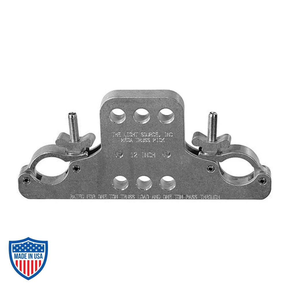 Mega Truss Pick Multi-Hole / Raw Aluminum 12’’