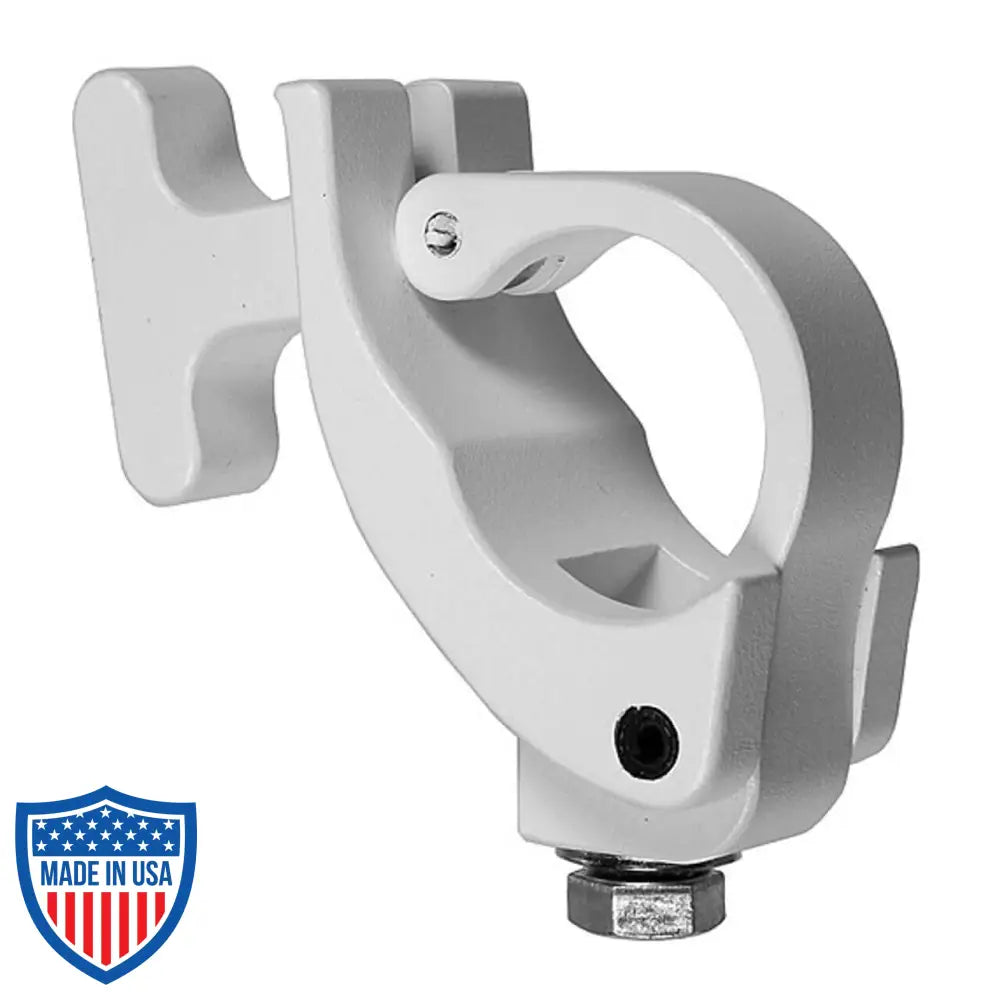 Mini-Claw lightweight clamp for hanging small lighting fixtures on truss or pipes in film rigging setups