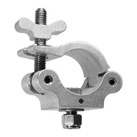 Mega-Coupler clamp for film grip and rigging, featuring solid wing nut tabs, hex head cap screw, and 14mm thick base for secure fastening