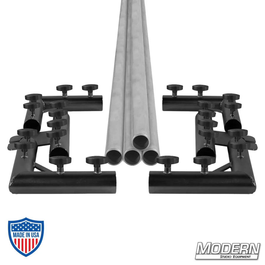 1-1/2" Speed-Rail® - 10' x 20' Breakdown Frame with T-Handles for film grip rigging