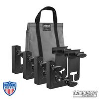 1" Square Stock Frame Kit for film grip and rigging with storage bag.