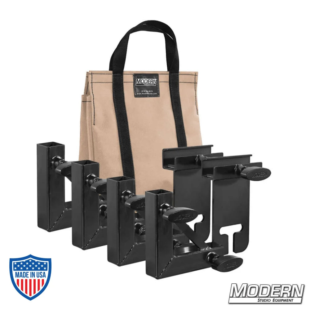1" Square Stock Frame Kit with carrying bag for film grip and rigging