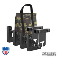 1" Square Stock Frame Kit with camo bag for film grip and rigging - Modern Studio Equipment