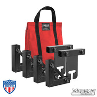 1" Square Stock Frame Kit with red carrying bag for film grip and rigging