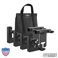 1" Square Stock Frame Kit with carrying case for film, grip, and rigging use placed on a white background