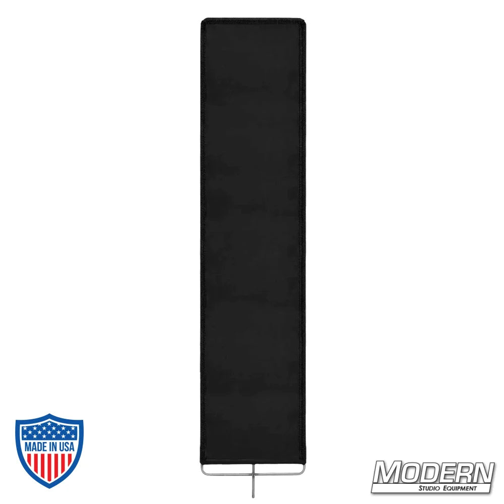 18" x 48" Floppy with stainless steel frame and Commando cloth for film grip and rigging.