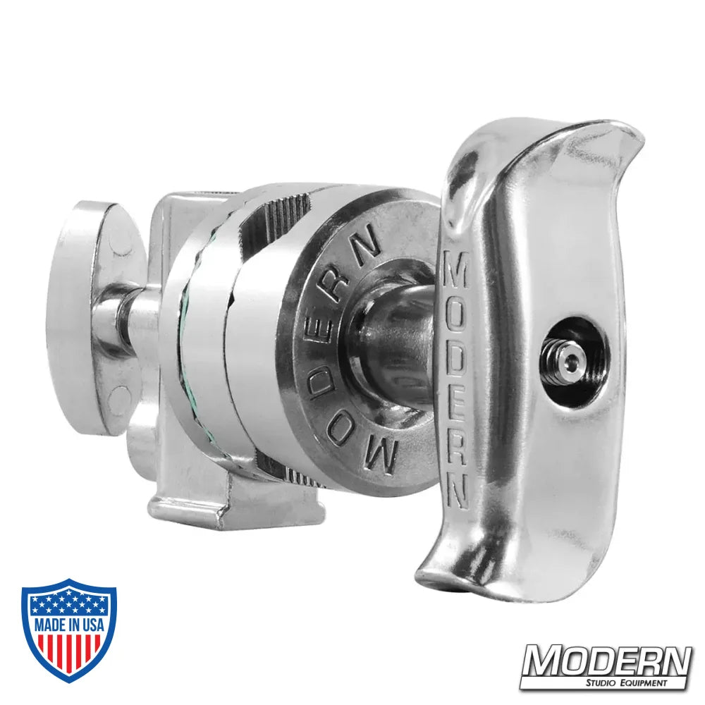 Modern 2 1/2” Gobo Grip Head for Film Rigging and Studio Equipment