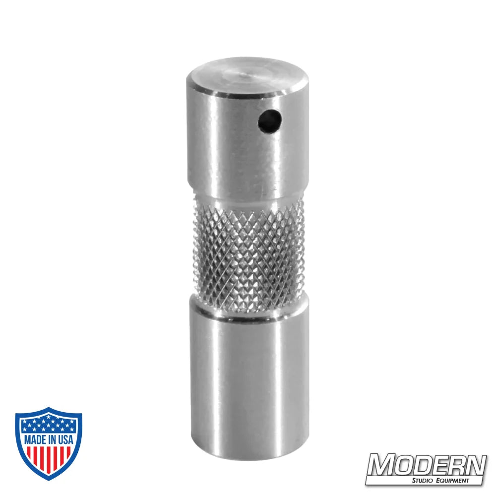 2" Aluminum Baby Pin With 1/4" Female Thread