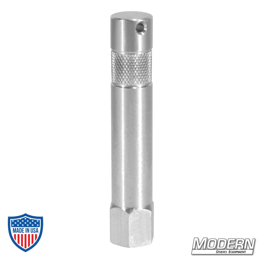 3" Aluminum Baby Pin With 1/4" Female Thread