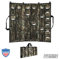 Camo 3 Fold Deluxe 5/8" Rod Bag for film grip and rigging equipment