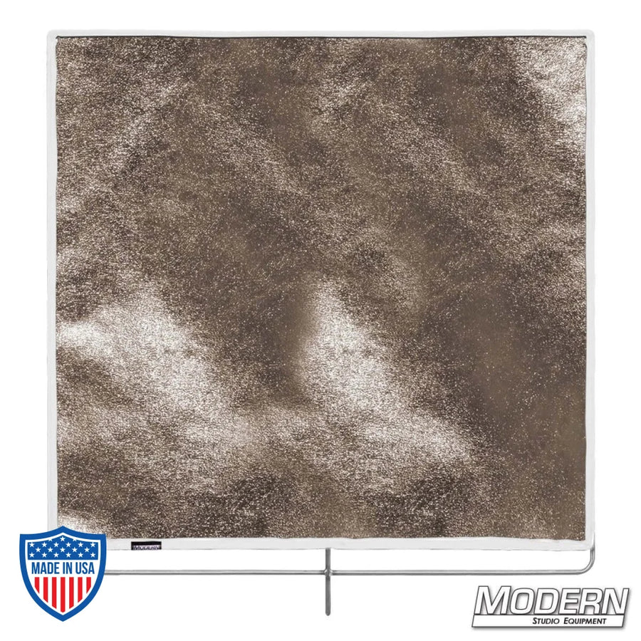 36"x36" Gold Lame with Stainless Steel Frame for Film Grip Rigging