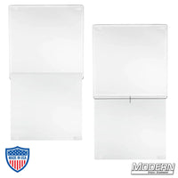 36" x 36" Magic Cloth® Floppy with stainless steel frame, expanded to 36" x 72" for film grip and rigging applications.
