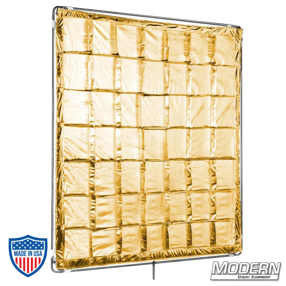 4' x 4' Gold Slip-On Shiny-Board Reflector for Film Grip Rigging